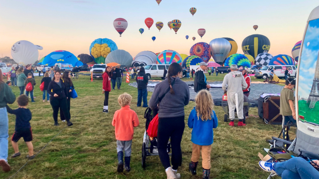 Albuquerque Balloon Fiesta with kids