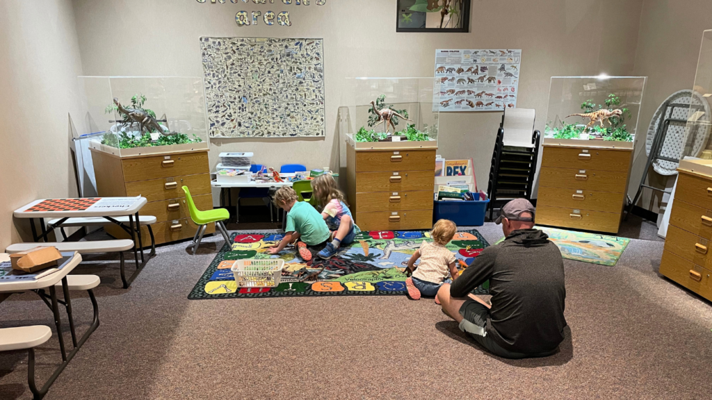 Badlands Dinosaur Museum play area