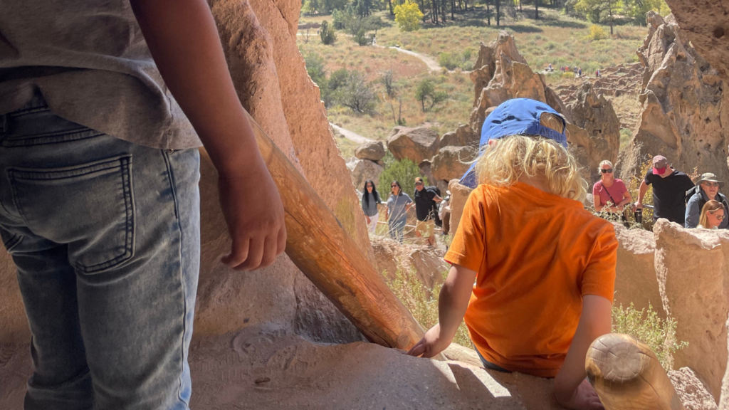 Pueblo Loop Trail ladder