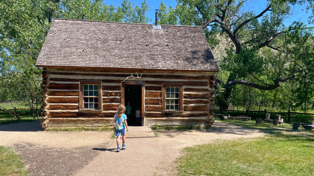 Maltese Cross cabin in Theodore Roosevelt National Park