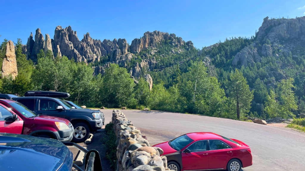 Cathedral Spires parking 