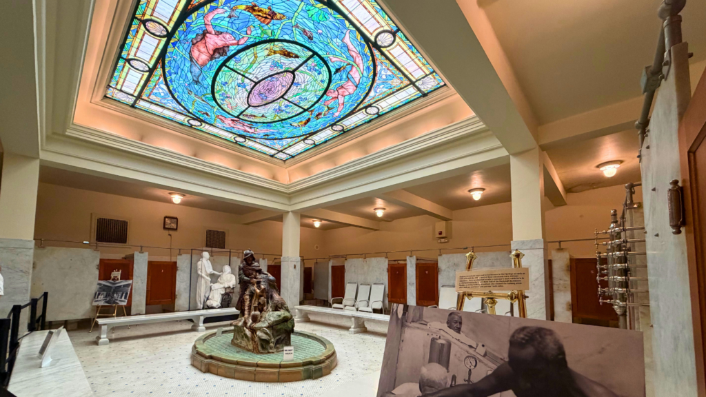Fordyce Bathhouse Visitor Center at Hot Springs National Park