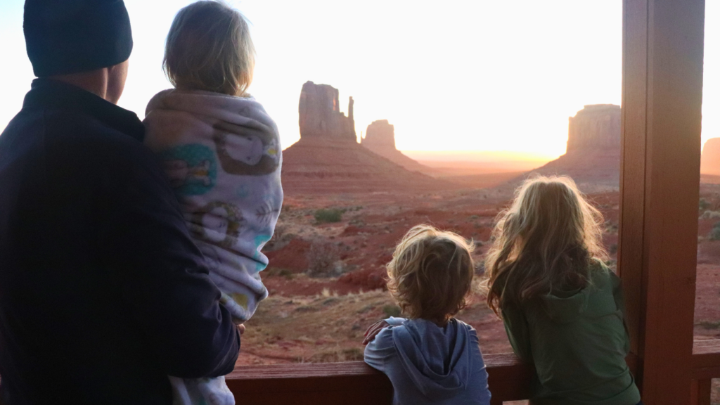 Monument Valley with kids