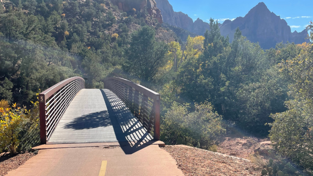 Pa'rus Trail in Zion National Park
