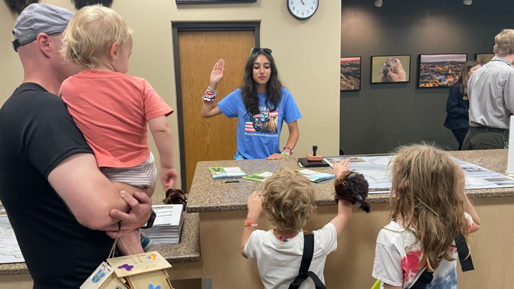 Become a junior ranger in Theodore Roosevelt National Park